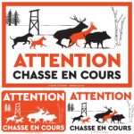 Panneaux de chasse 60 x 40 cm