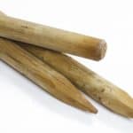 Piquets de bois fraisés